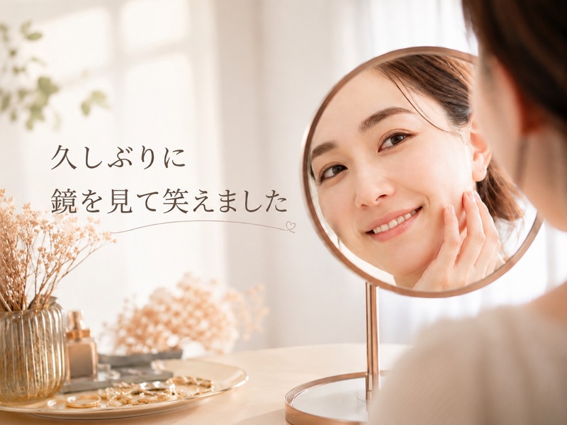 「少しだけ前向きになれました」そんなお客様の声をご紹介します。